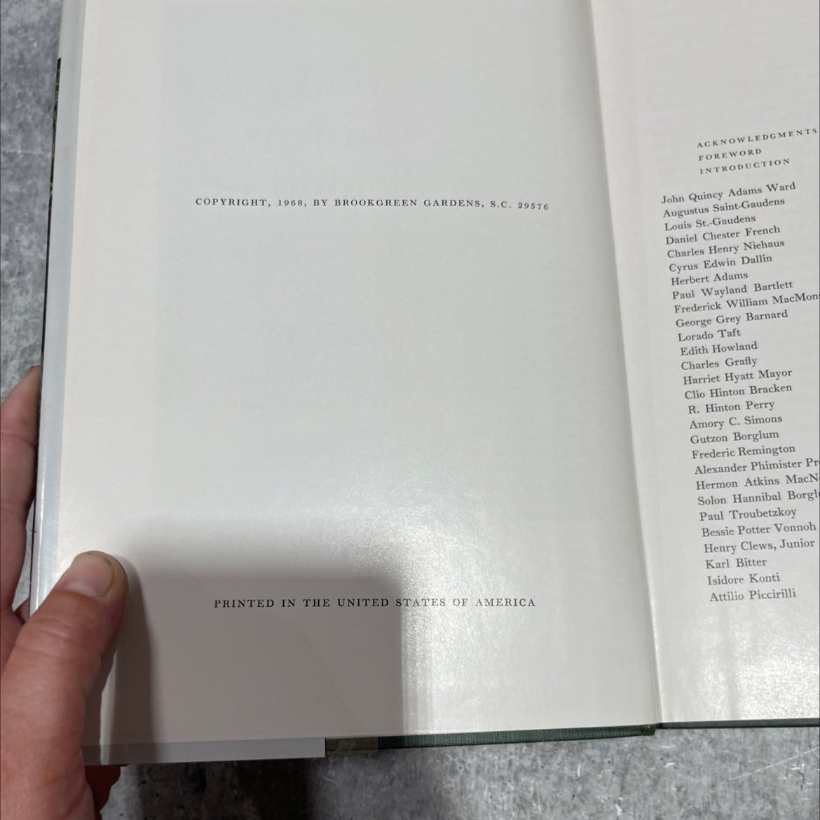 brookgreen gardens sculpture book, by beatrice gilman proske, 1968 Hardcover image 3