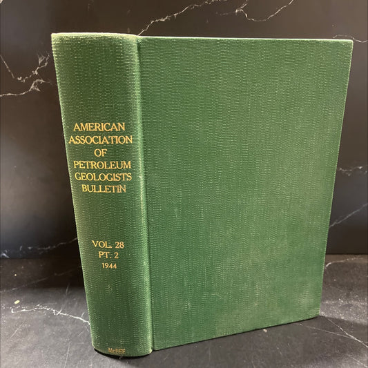 bulletin of the american association of petroleum geologists book, by gayle scott, 1944 Hardcover image 1