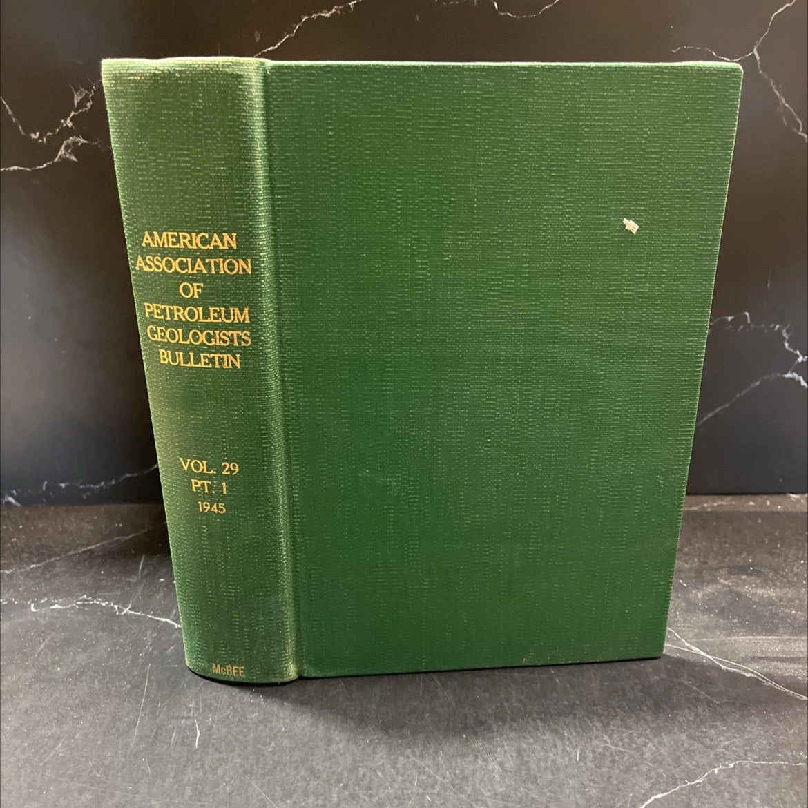 bulletin of the american association of petroleum geologists book, by gayle scott, 1945 Hardcover image 1