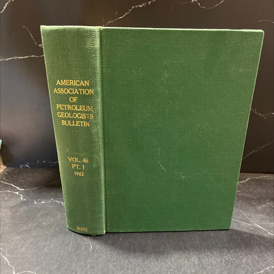 bulletin of the american association of petroleum geologists book, by various, 1962 Hardcover image 1