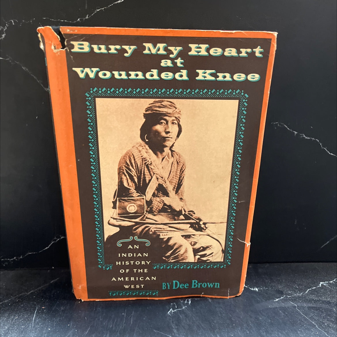 bury my heart at wounded knee an indian history of the american west book, by dee brown, 1970 Hardcover image 1