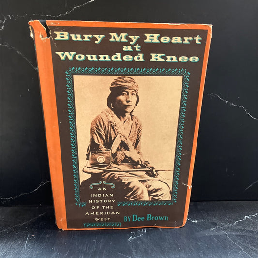 bury my heart at wounded knee an indian history of the american west book, by dee brown, 1970 Hardcover image 1
