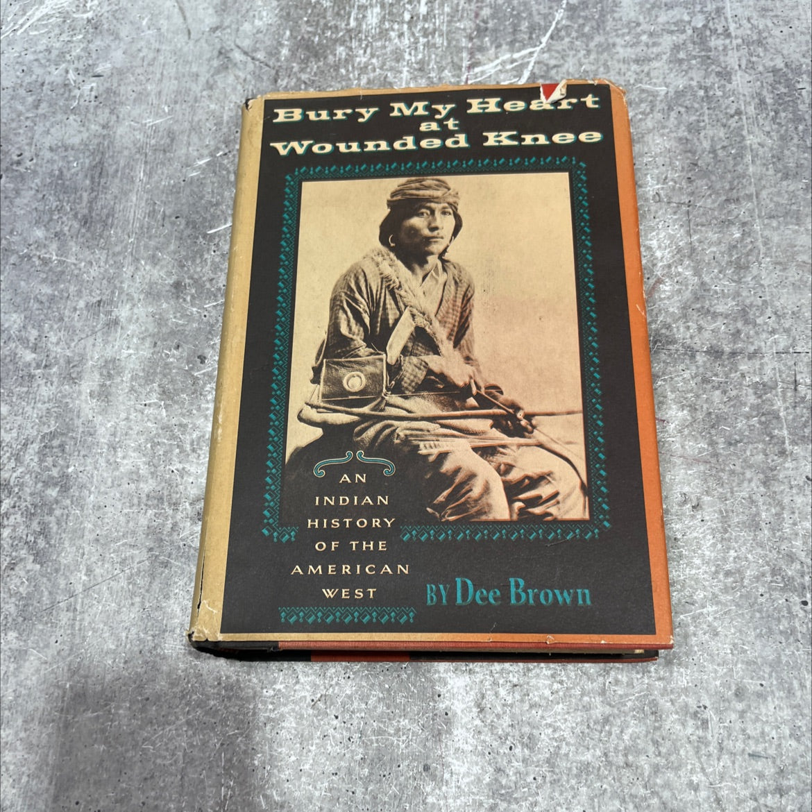 bury my heart at wounded knee book, by dee brown, 1970 Hardcover image 1