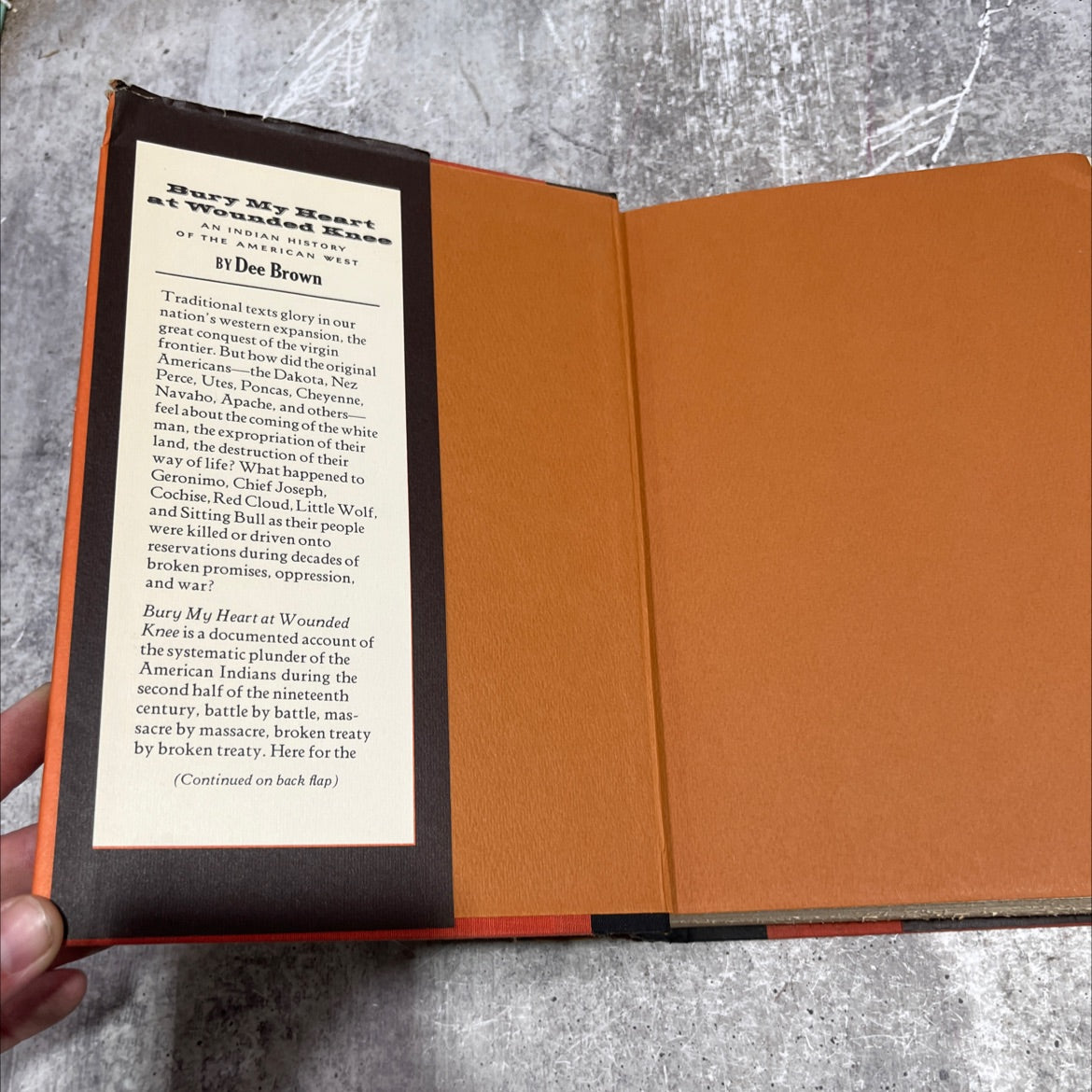 bury my heart at wounded knee book, by dee brown, 1970 Hardcover image 4