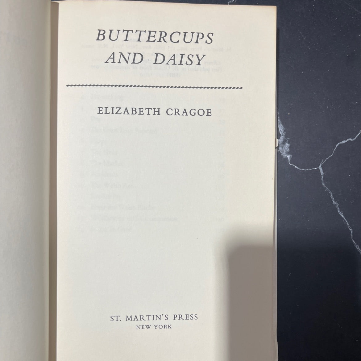 buttercups and daisies book, by Elizabeth Cragoe, 1977 Hardcover image 2