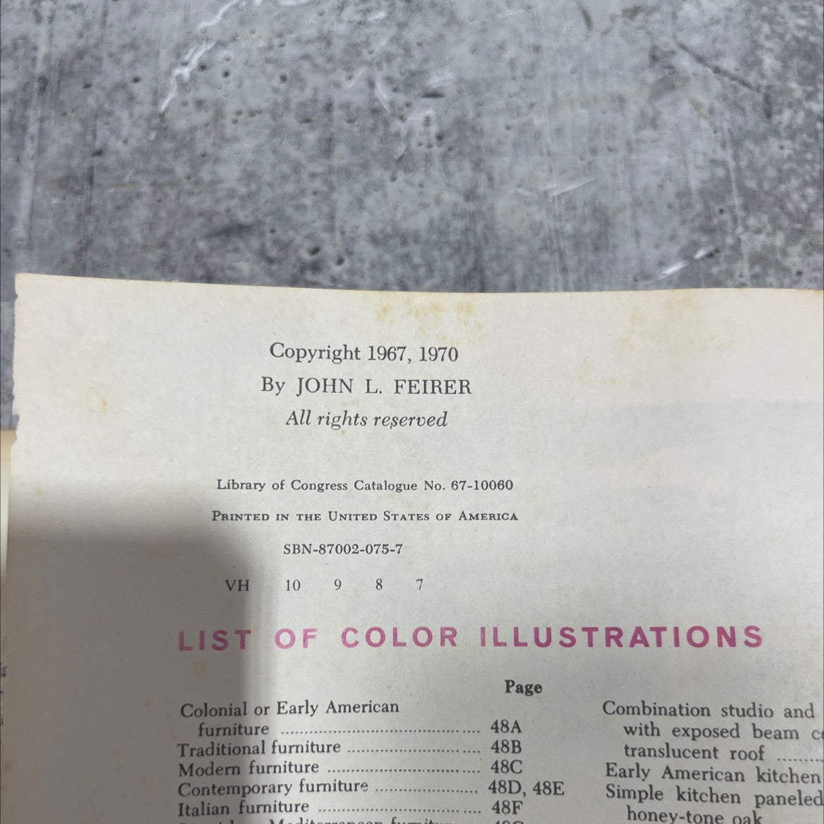 cabinetmaking and millwork book, by john l. feirer, 1970 Hardcover image 3