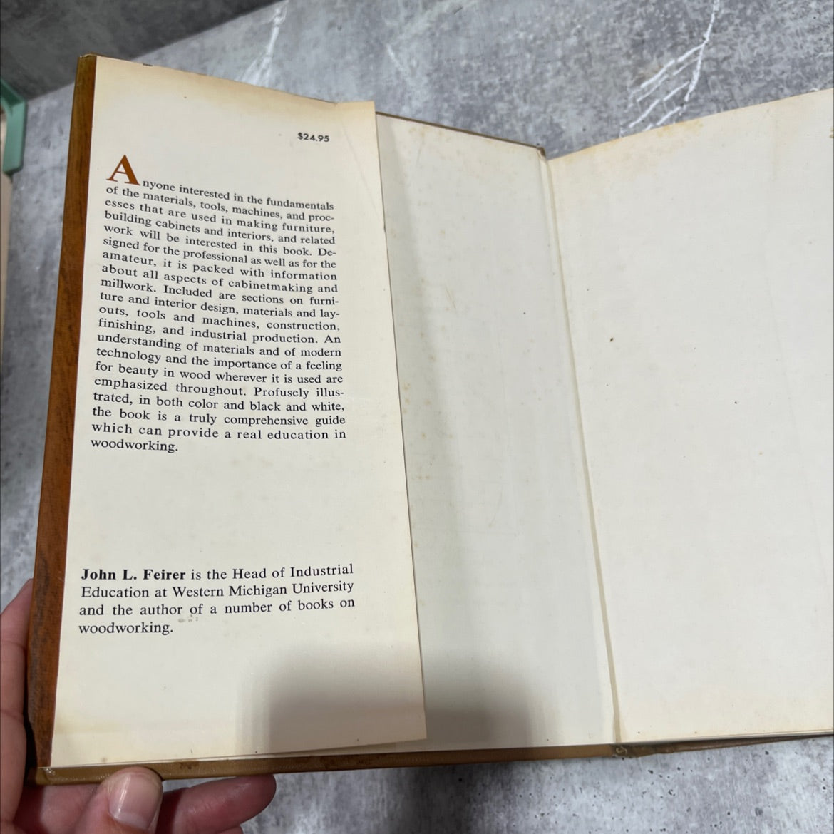 cabinetmaking and millwork book, by john l. feirer, 1970 Hardcover image 4