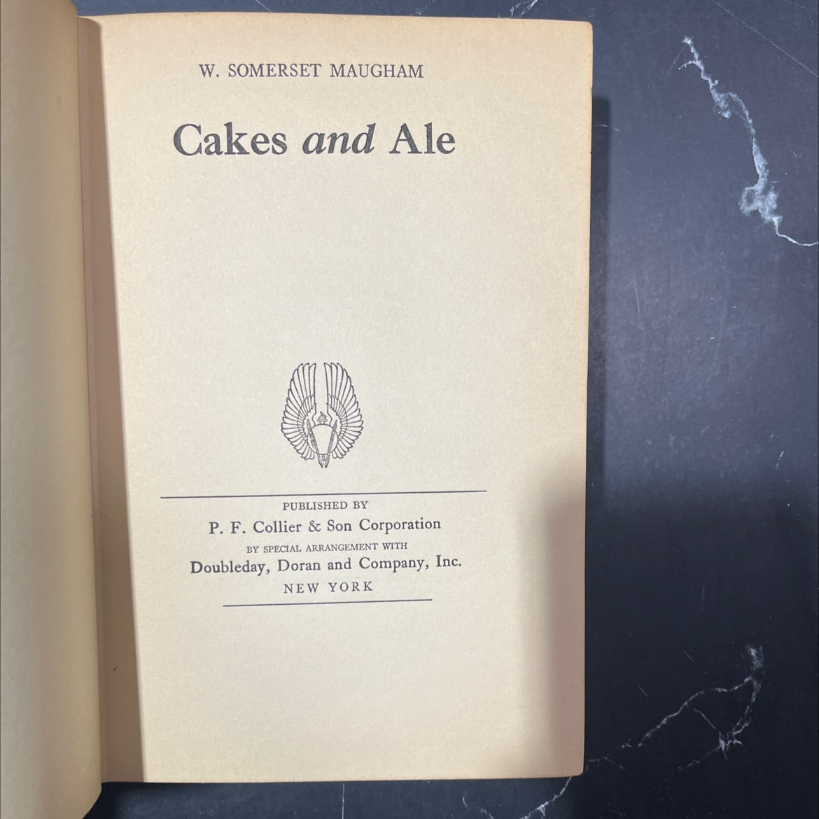 cakes and ale book, by w. somerset maugham, 1930 Hardcover image 2