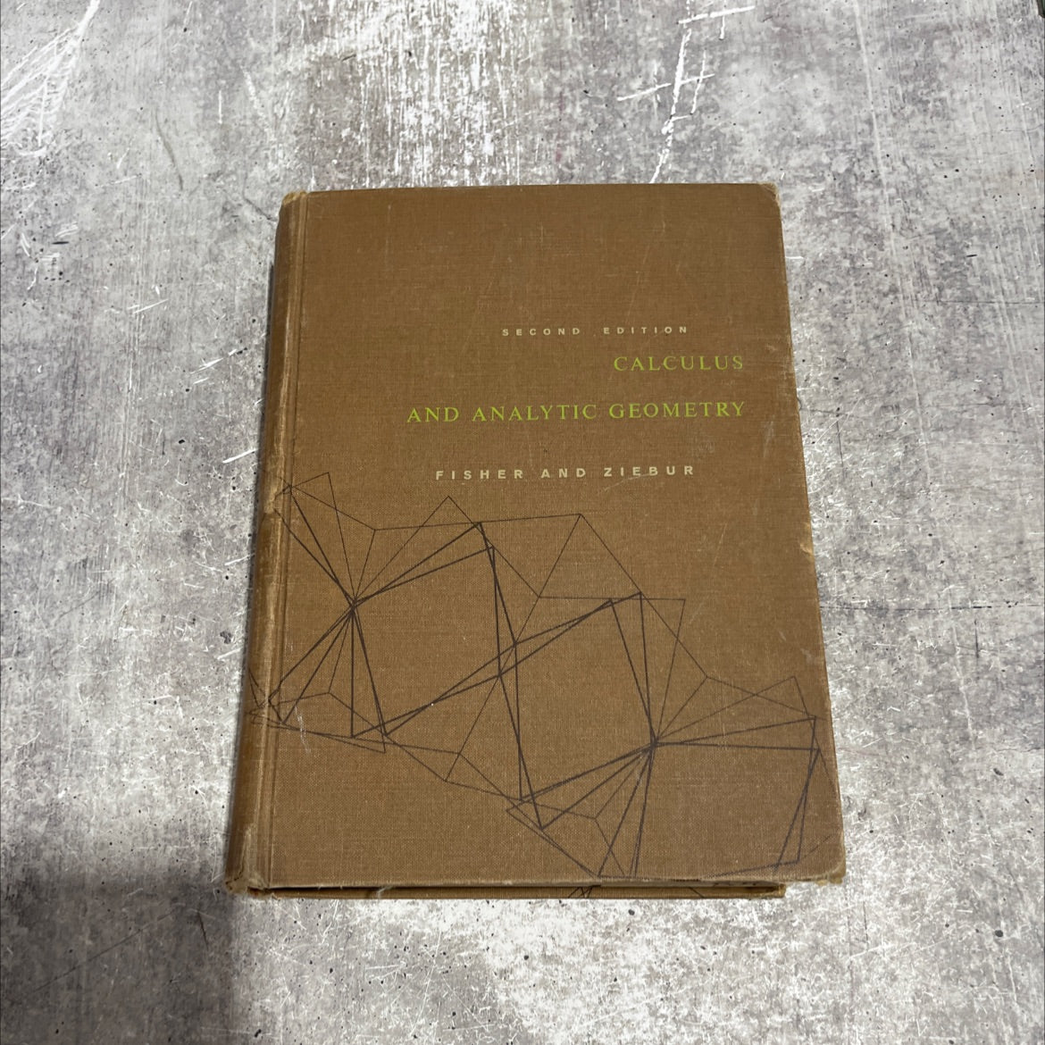 calculus and analytic geometry book, by Robert C. Fisher, Allen D. Ziebur, 1965 Hardcover image 1