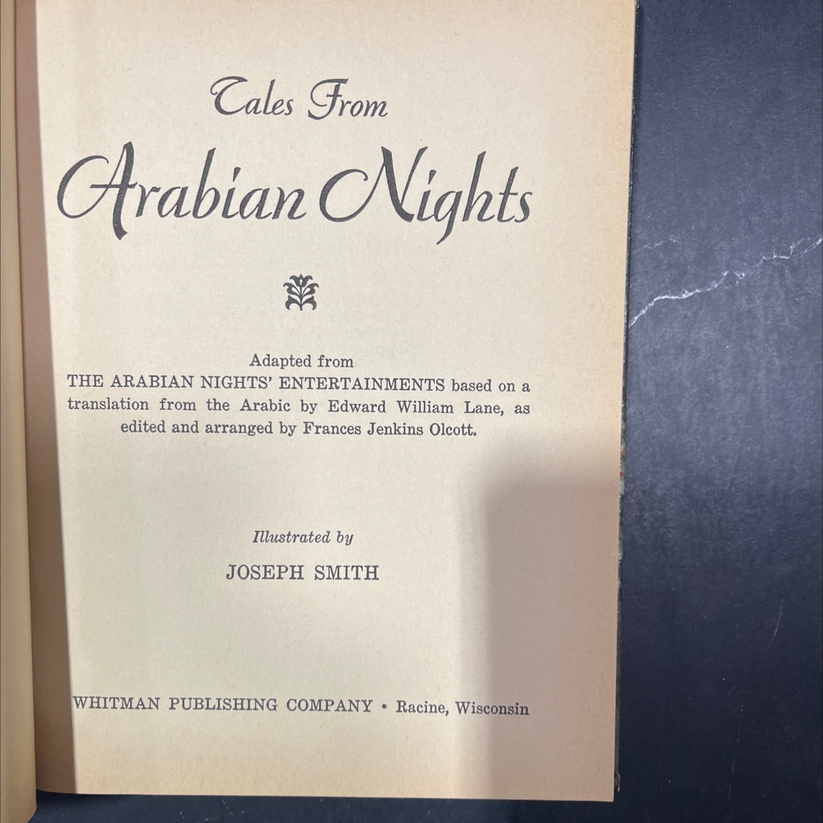 cales from arabian nights book, by edward william lane, frances jenkins olcott, 1966 Hardcover image 2