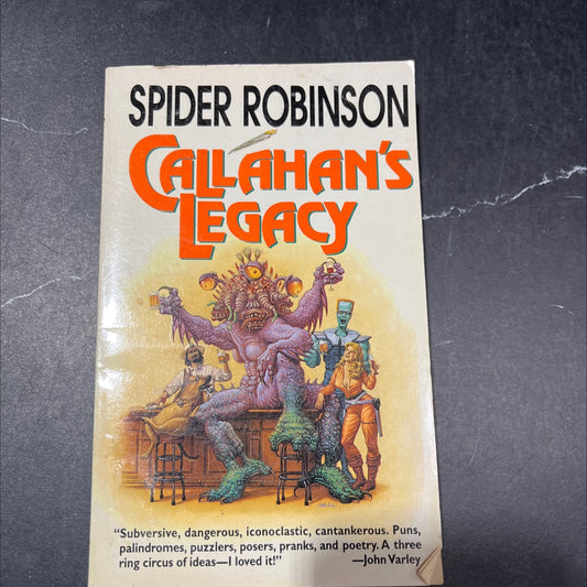 callahan's legacy book, by spider robinson, 1996 Paperback image 1