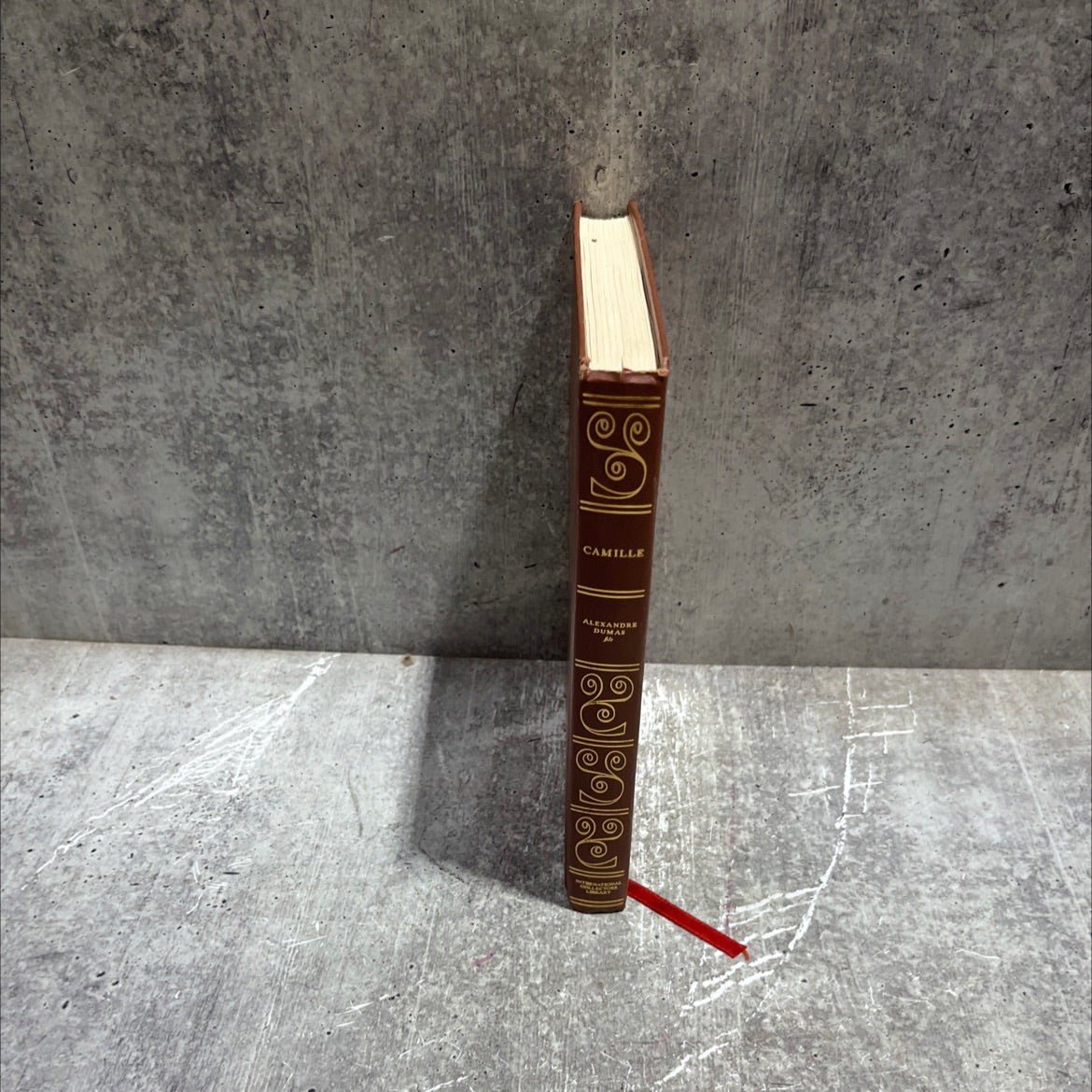 camille book, by alexandre dumas fils, unknown Hardcover image 4