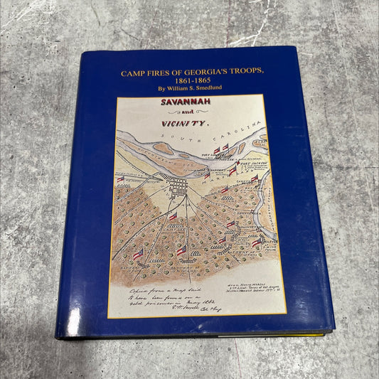camp fires of georgia's troops, 1861-1865 book, by william s. smedlund, 1995 Hardcover image 1