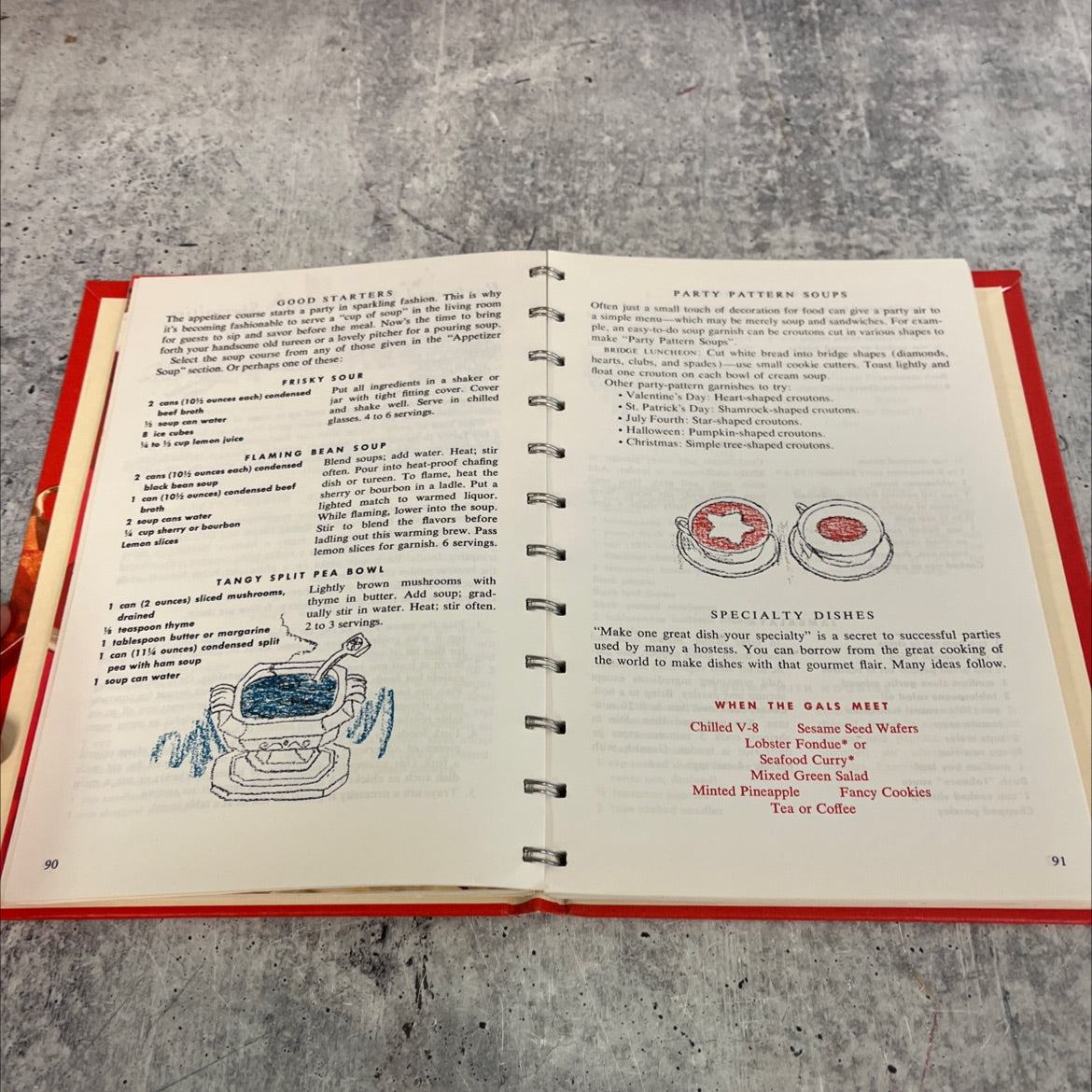 campbells soup a campbell cookbook cooking with soup book, by unknown, 1970 Hardcover image 4
