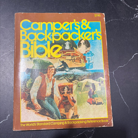 camper's & backpacker's bible book, by C. B. Colby, 1977 Paperback image 1