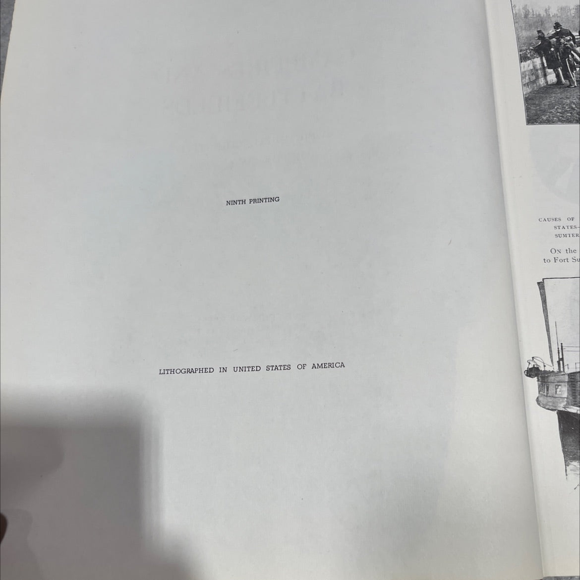 campfires and battlefields a pictorial narrative of the civil war book, by rossiter johnson, 1967 Hardcover image 3