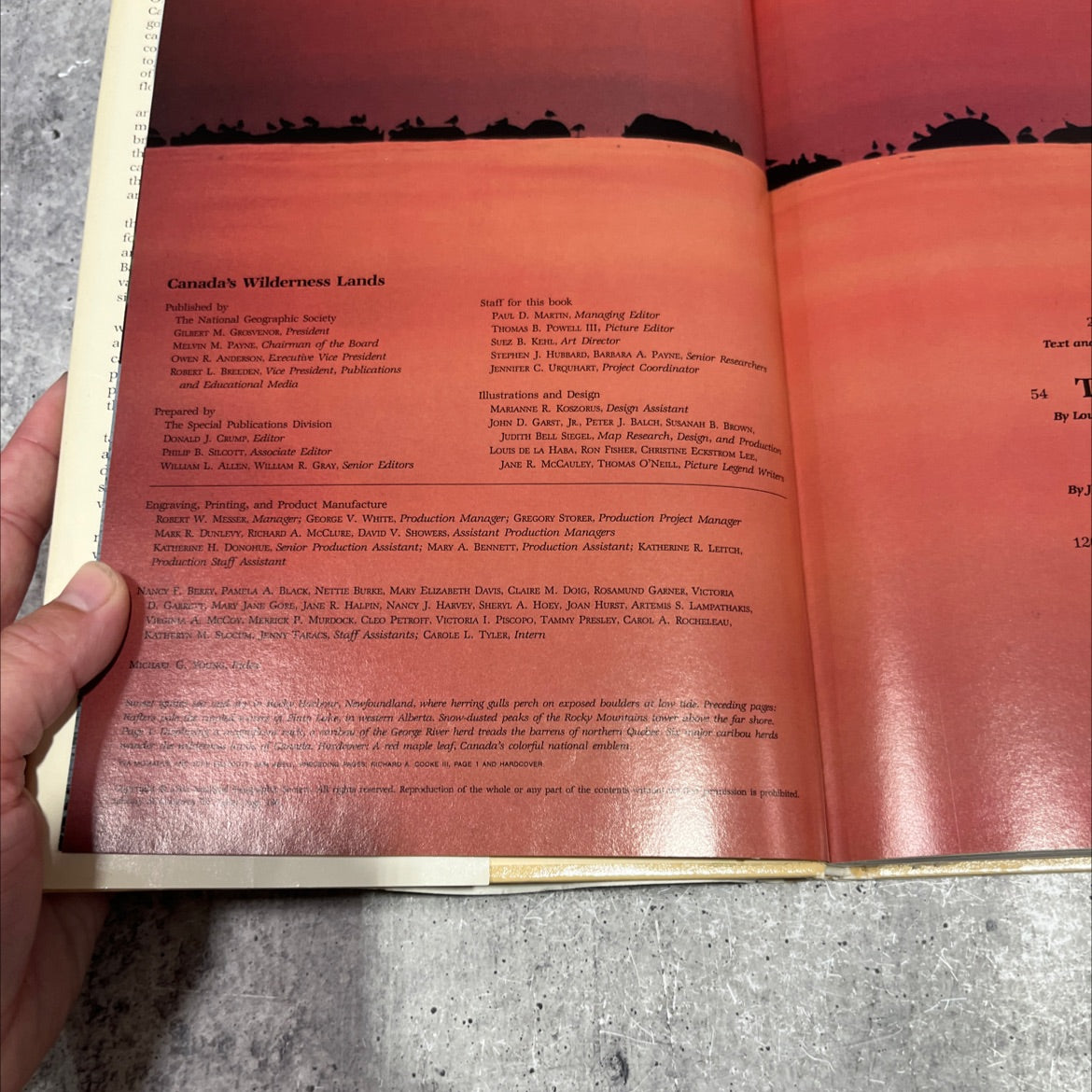 canada's wilderness lands book, by unknown, 1970 Hardcover image 3