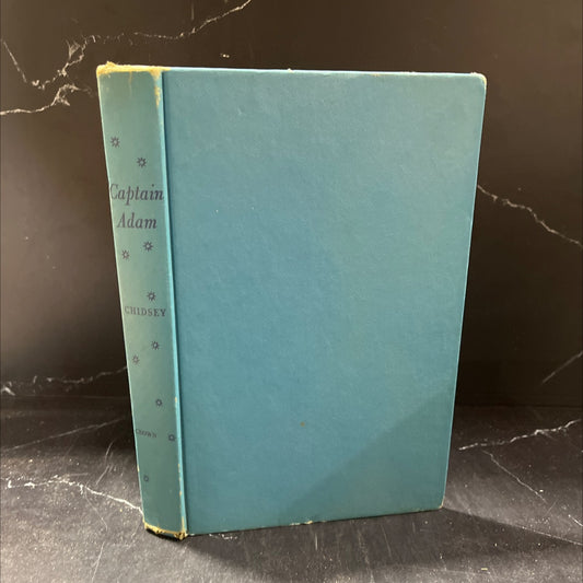 captain adam book, by donald barr chidsey, 1953 Hardcover image 1