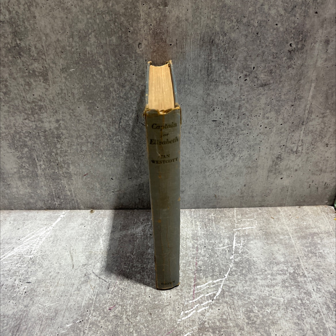 captain for elizabeth book, by jan westcott, 1948 Hardcover image 4