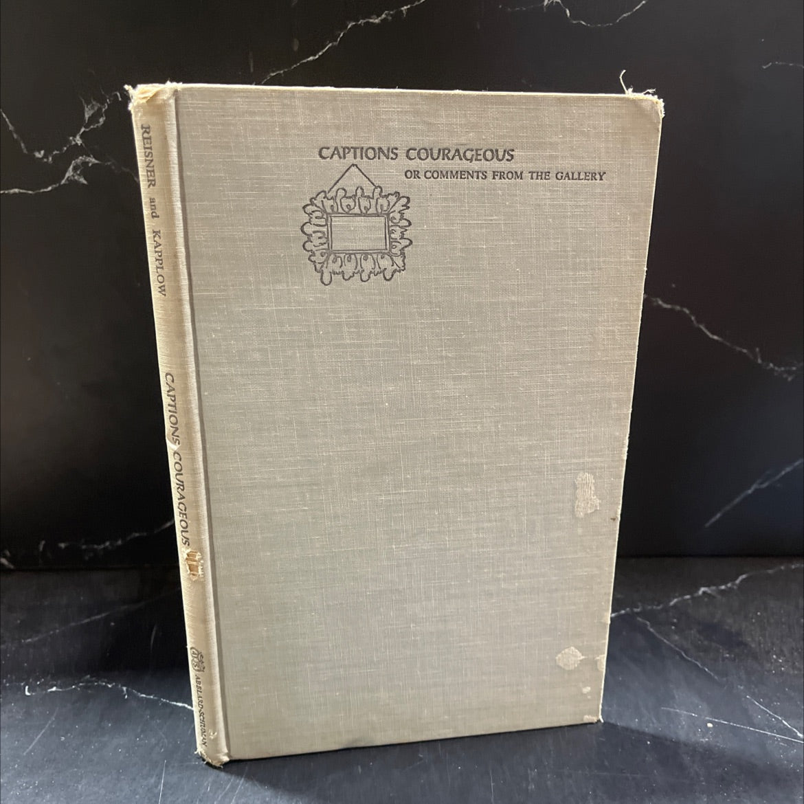 captions courageous or comments from the gallery book, by Bob Reisner and Hal Kapplow, 1959 Hardcover image 1