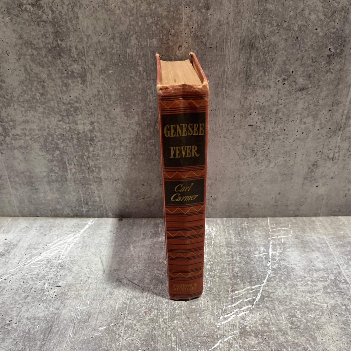 carmer genesee fever book, by carl carmer, 1941 Hardcover image 4