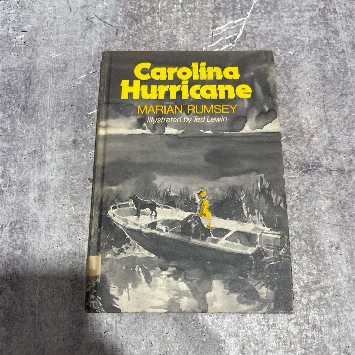 carolina hurricane book, by marian rumsey, 1977 Hardcover image 1