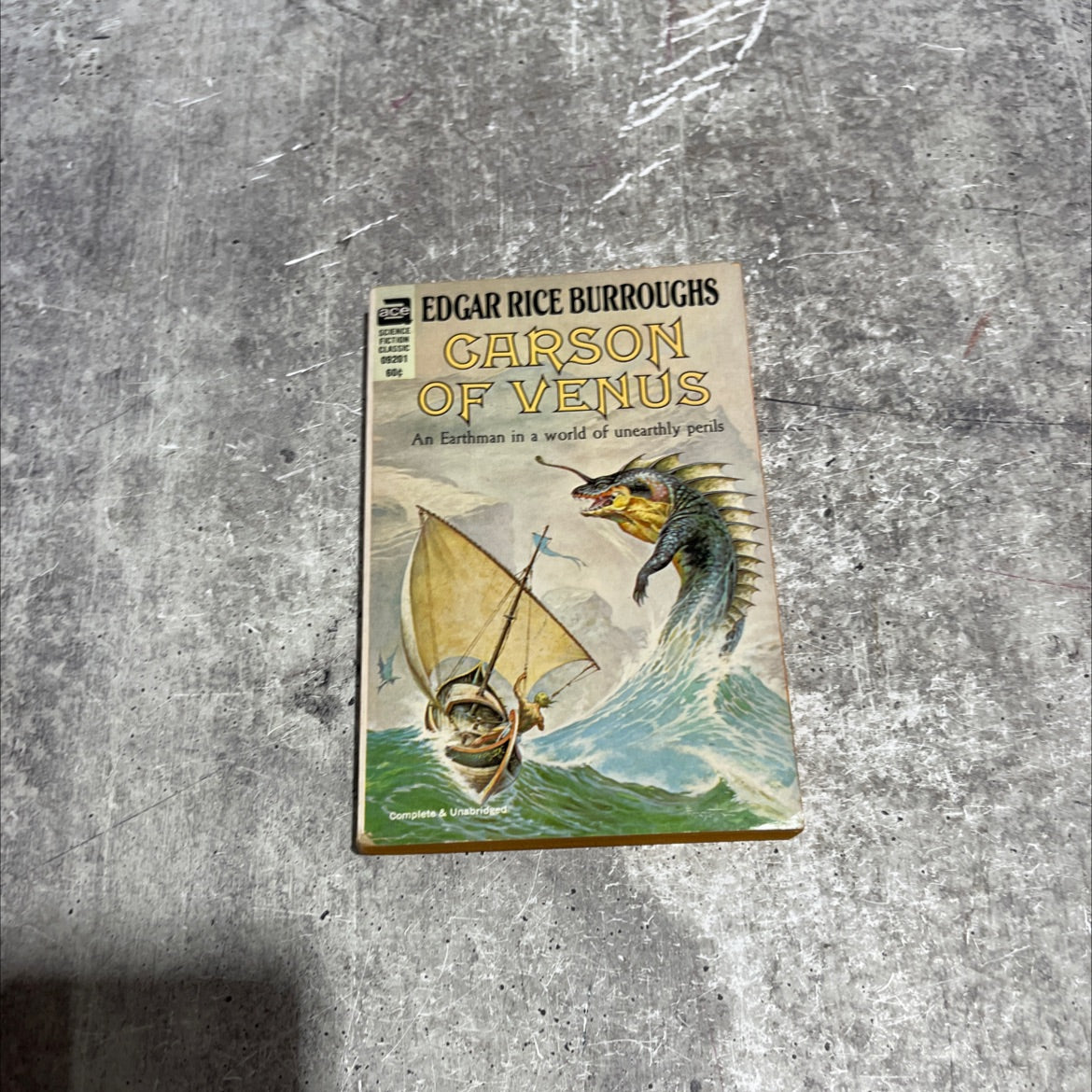 carson of venus book, by edgar rice burroughs, 1939 Paperback image 1