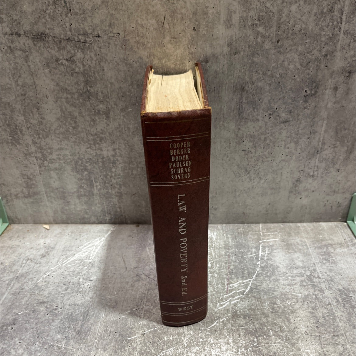 cases and materials on law and poverty second edition book, by george cooper, curtis j. berger, paul m. dodyk, monrad image 4