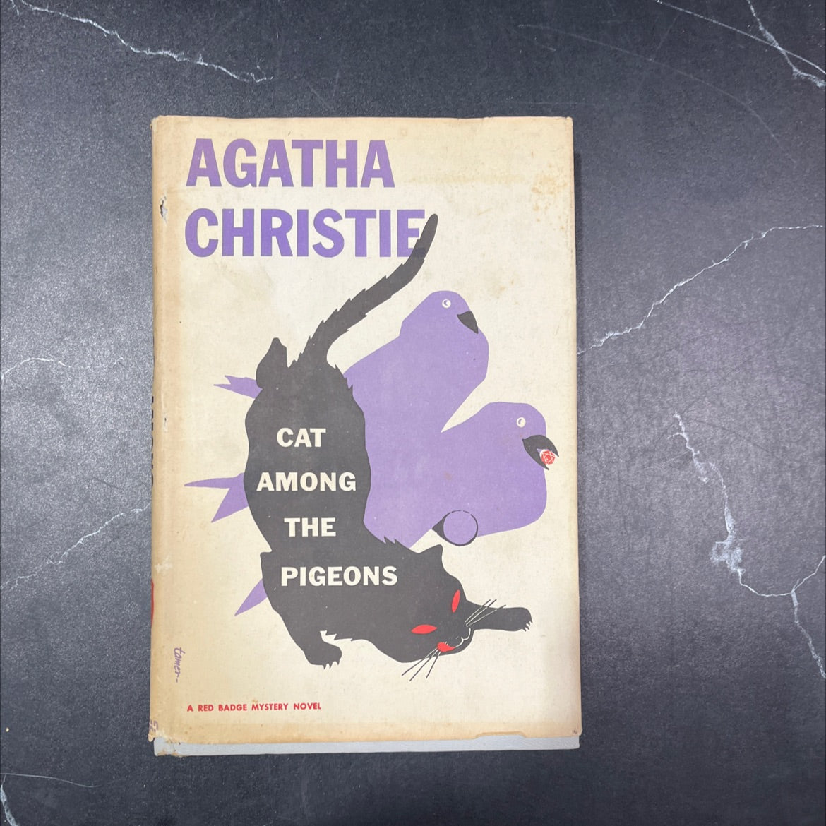 cat among the pigeons book, by agatha christie, 1959 Hardcover image 1