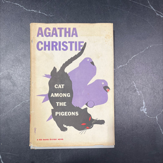 cat among the pigeons book, by agatha christie, 1959 Hardcover image 1