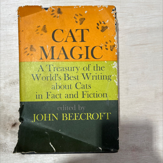 cat magic book, by john beecroft, 1964 Hardcover, Vintage image 1