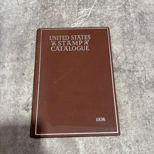 catalogue of united states stamps specialized book, by hugh m. clark, 1936 Hardcover image 1