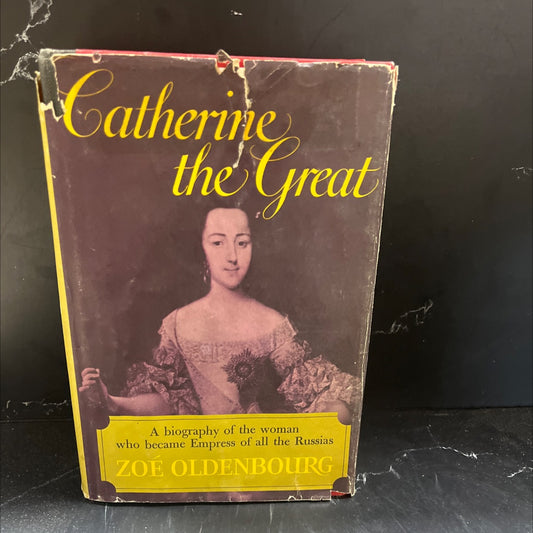 catherine the great book, by zoe oldenbourg, 1965 Hardcover image 1