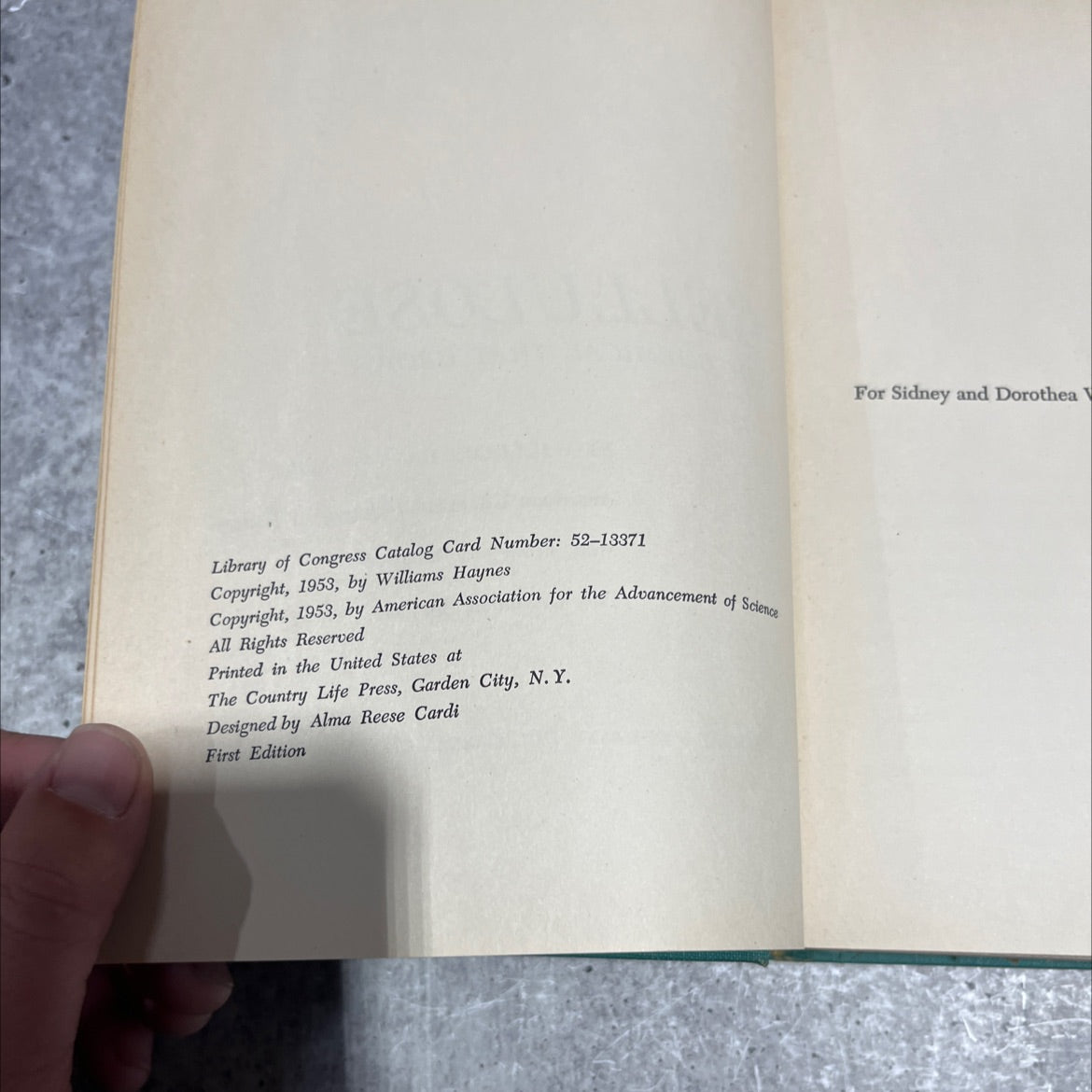 cellulose the chemical that grows book, by williams haynes, 1953 Hardcover image 3