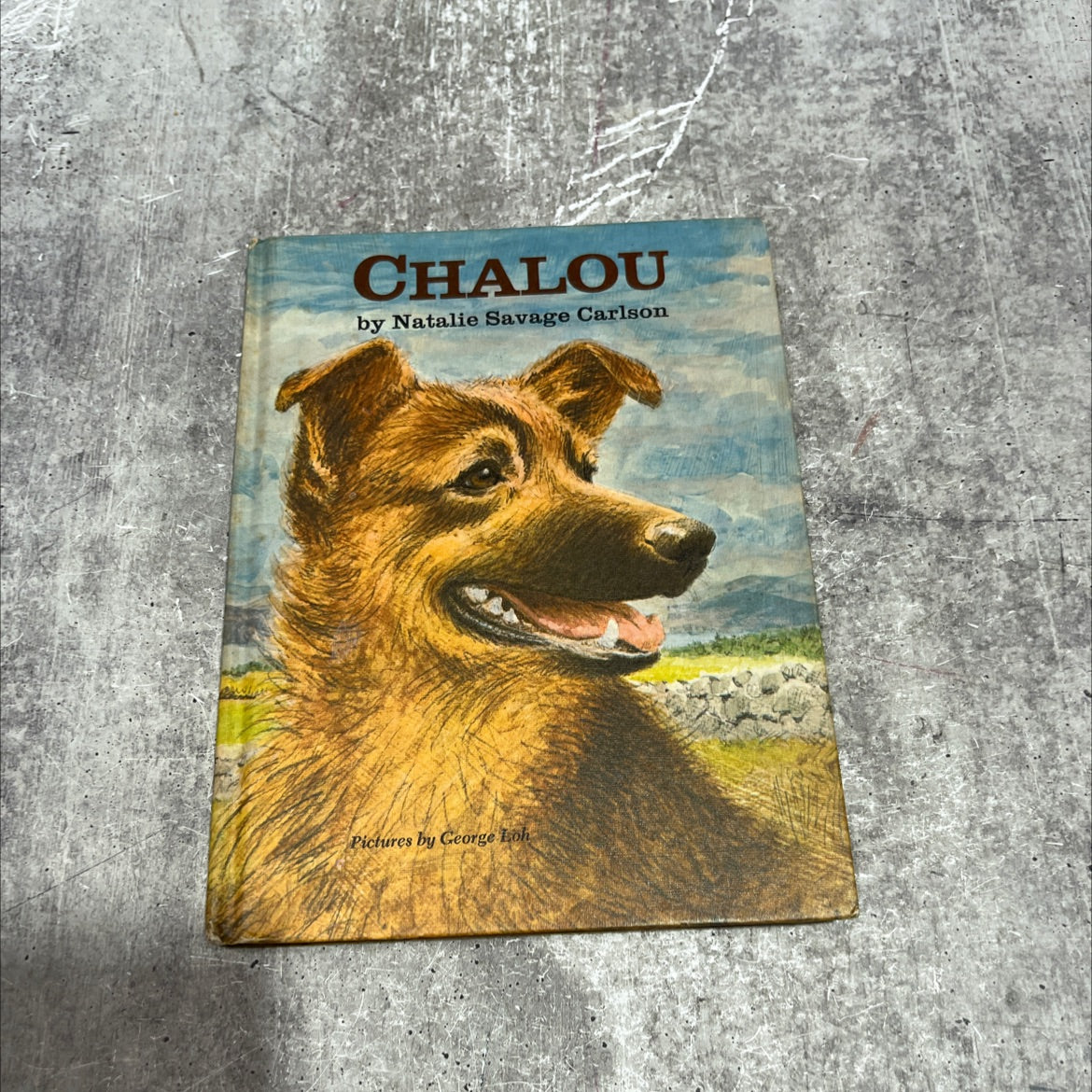 chalou book, by natalie savage carlson, 1967 Hardcover image 1