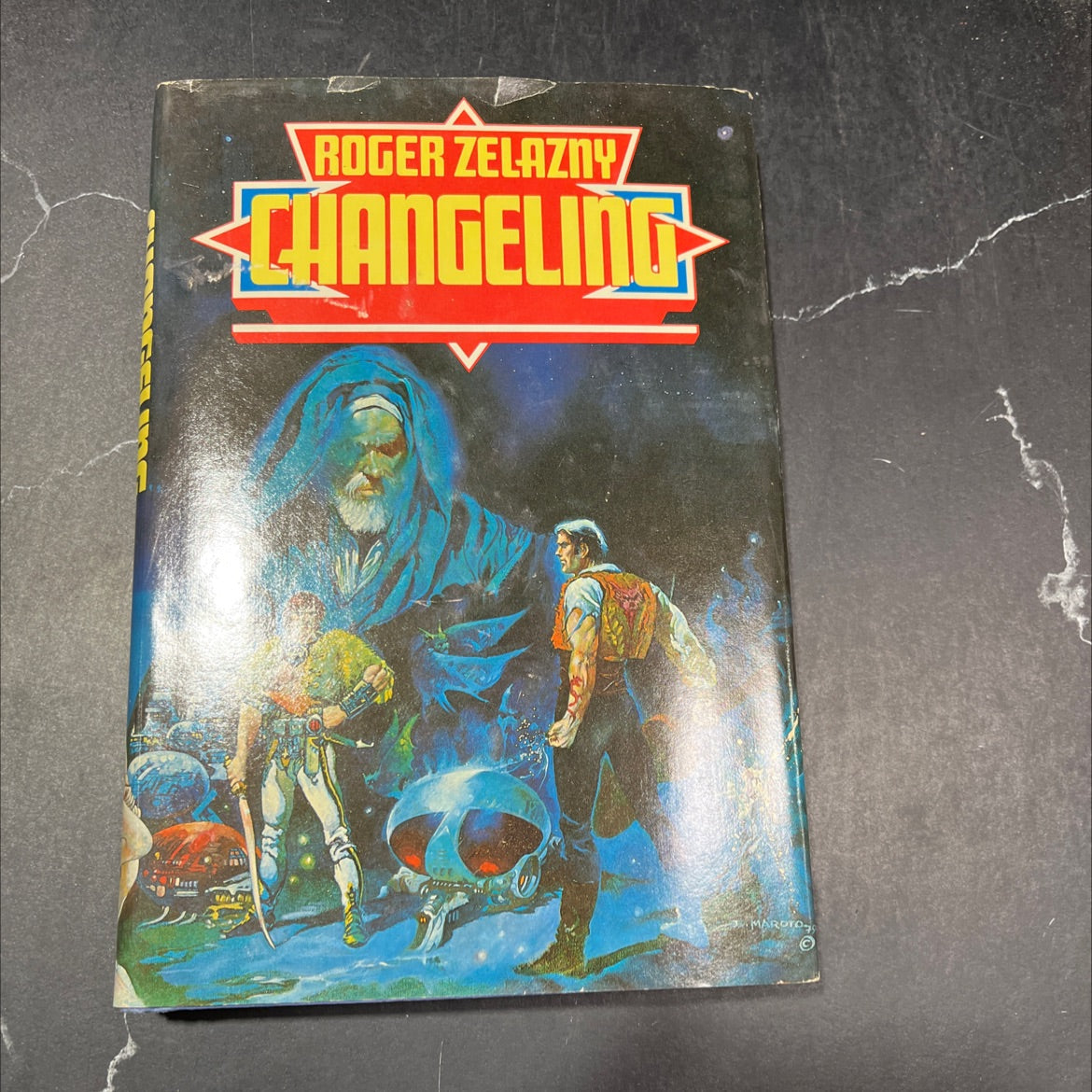 changeling book, by roger zelazny, 1980 Hardcover image 1