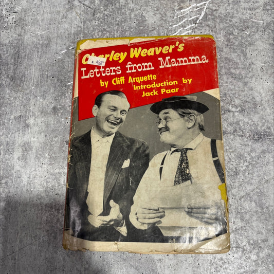 charley weaver's letters from mamma book, by cliff arquette, 1959 Hardcover image 1