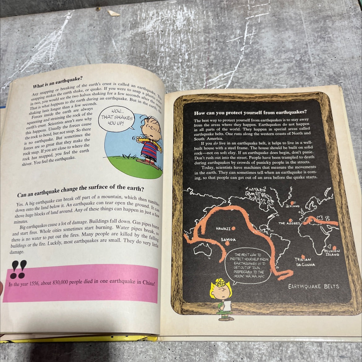 charlie brown's second super book of questions and answers about the earth and space... from plants to planets! book, image 4