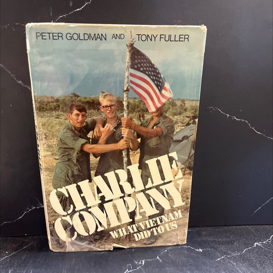 charlie company what vietnam did to us book, by peter goldman and tony fuller, 1983 Hardcover image 1