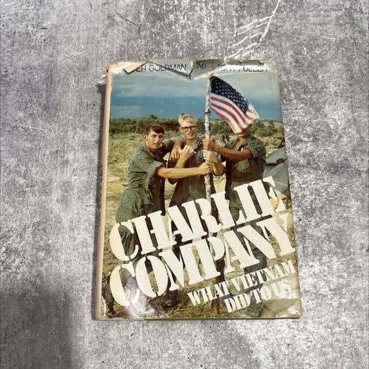 charlie company what vietnam did to us book, by peter goldman and tony fuller, 1983 Hardcover image 1