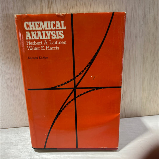 chemical analysis an advanced text and reference second edition book, by herbert a. laitinen, walter e. harris, unknown image 1