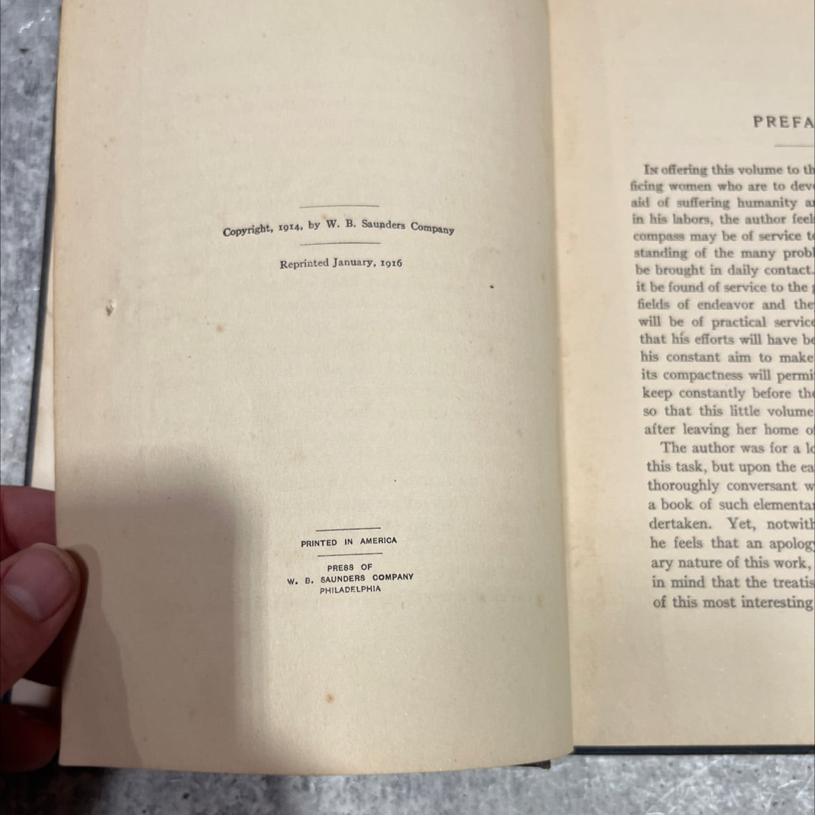 chemistry and toxicology for nurses book, by philip asher, 1916 Hardcover image 3