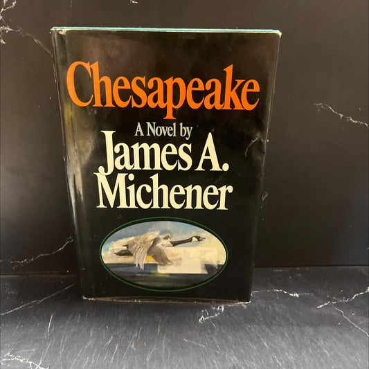 chesapeake book, by james a. michener, 1978 Hardcover image 1