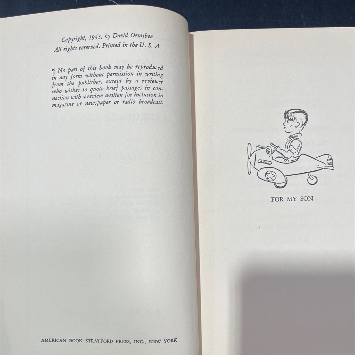 chico goes to the wars a chronicle... 1933-1943 book, by david ormsbee, 1943 Hardcover image 3