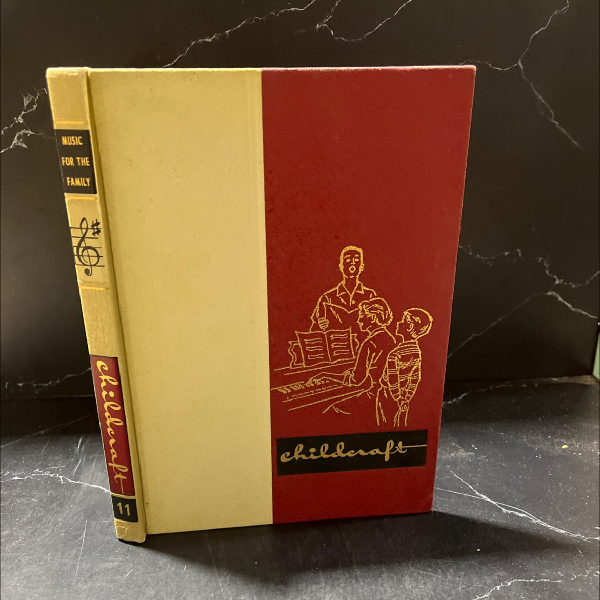 childcraft music for the family book, by Field Enterprises Educational Corporation, 1961 Hardcover image 1