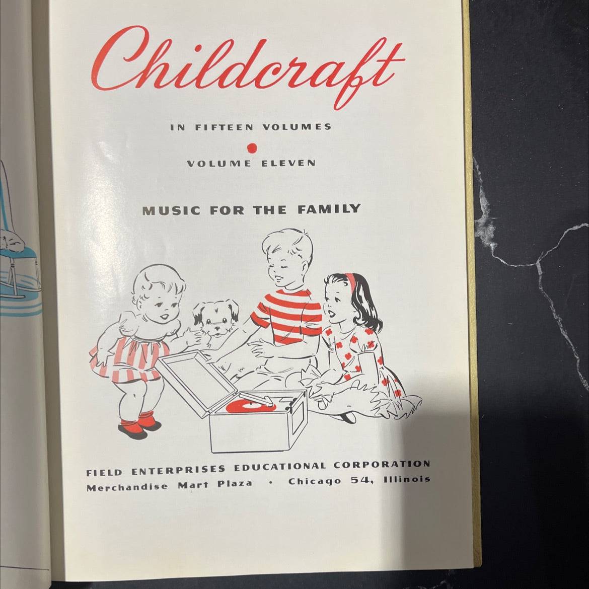 childcraft music for the family book, by Field Enterprises Educational Corporation, 1961 Hardcover image 2