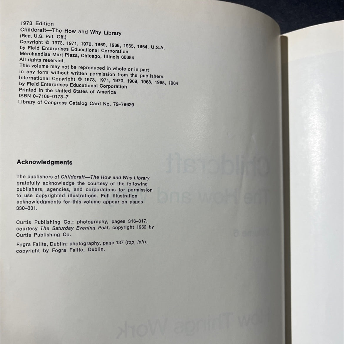 childcraft the how and why library volume 6 how things work book, by Field Enterprises Educational Corporation, 1973 image 3