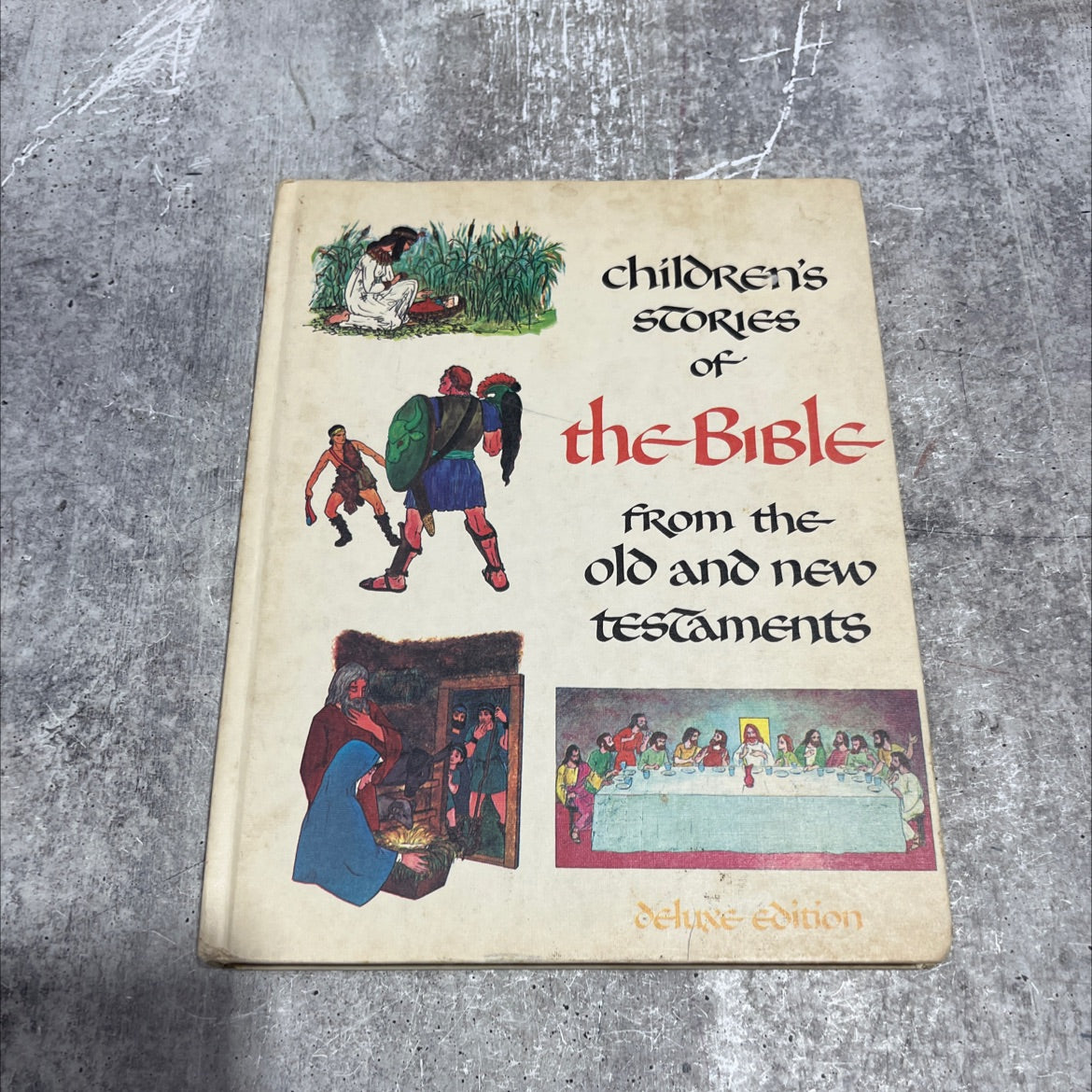 children's stories of the bible from the old and new testaments book, by Barbara Taylor Bradford, 1968 Hardcover image 1
