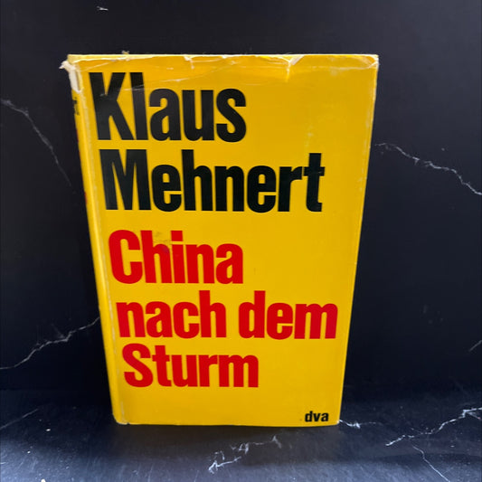 china after the storm book, by klaus mehnert, 1971 Hardcover image 1