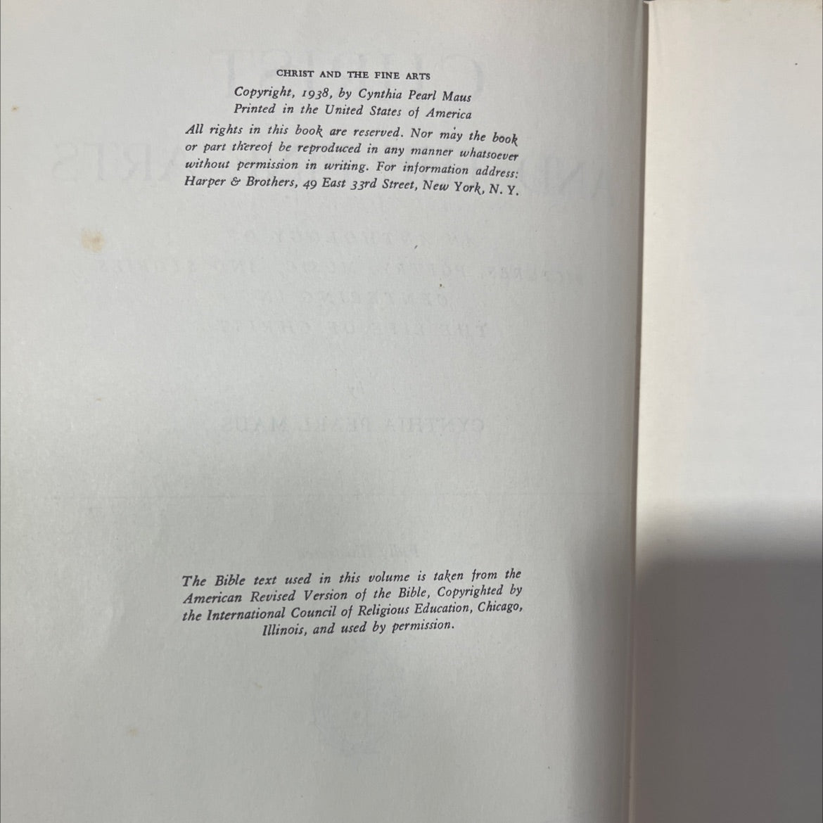 christ and the fine arts an anthology of pictures, poetry, music, and stories centering in the life of christ book, by image 3